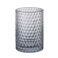 Zahnputzbecher Melua Anthrazit Glas - Anthrazit, Basics, Glas (7,6/11,4cm) - Kleine Wolke