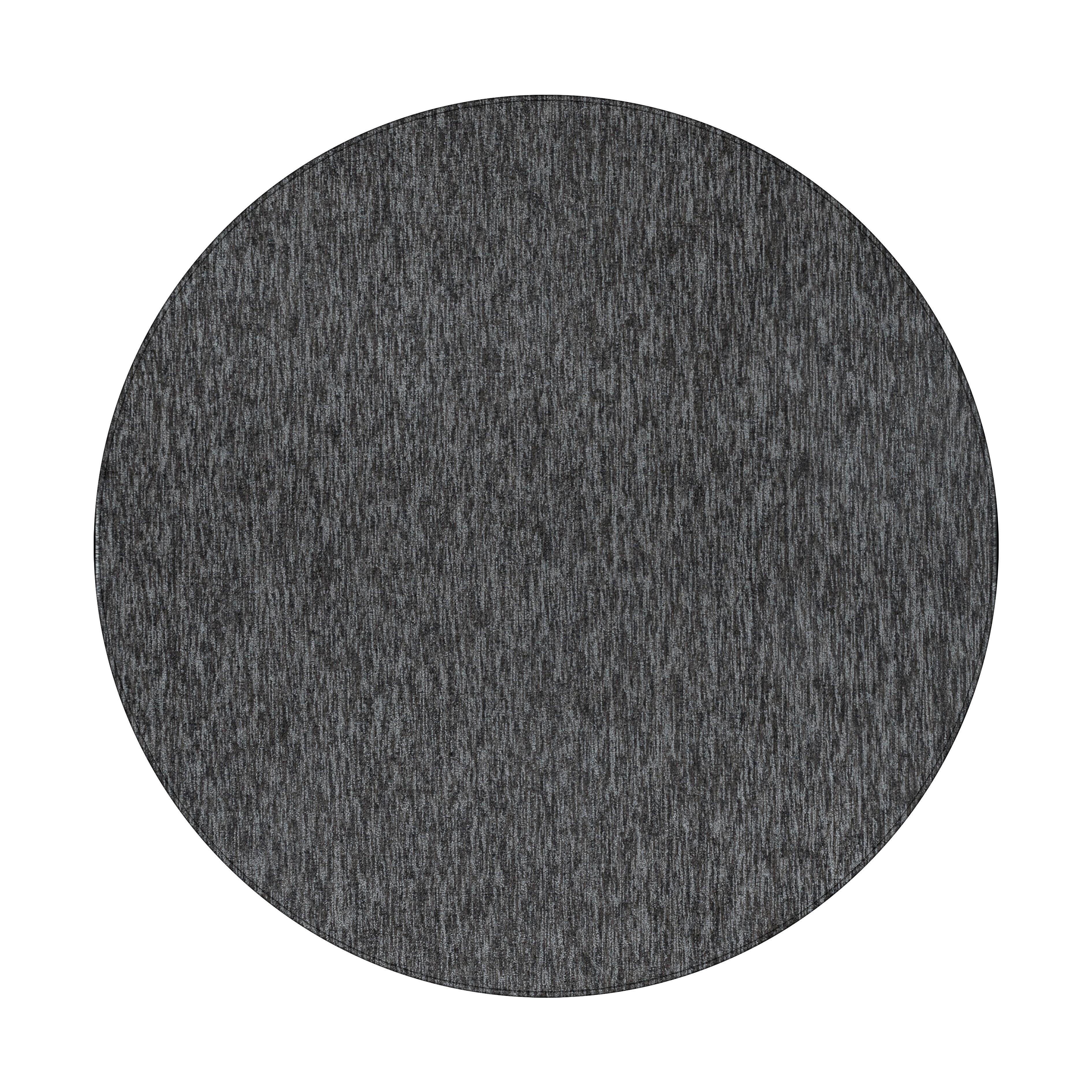 Flachwebteppich Nizza - Anthrazit, Basics, Textil (120/120cm) - Ayyildiz 