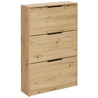 VÝKLOPNÁ SKRINKA NA TOPÁNKY BELA -EXKLUSIV- - farba duba, Modern, kompozitné drevo (79/124/25cm) - Mömax