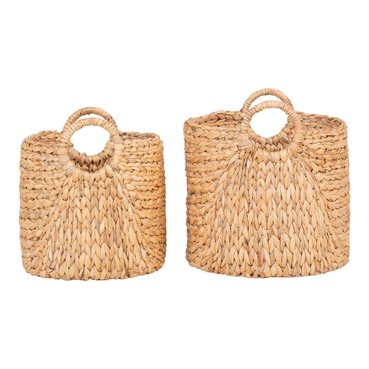 Korbset Passo Hellbraun D: 30/35 Cm - Hellbraun, Design, Holz