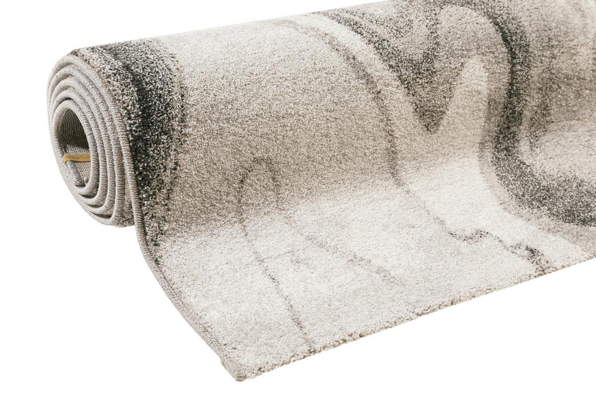 Webteppich Voyage Grau 80x150 Cm - Dunkelgrau/Hellgrau, KONVENTIONELL, Textil (80/150cm) - WECON HOME