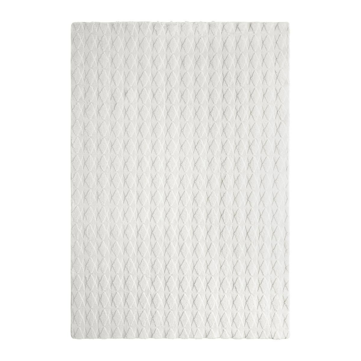 UMELÁ KOŽUŠINA DIAMOND 3 - krémová, Modern, textil (160/230cm) - Mömax