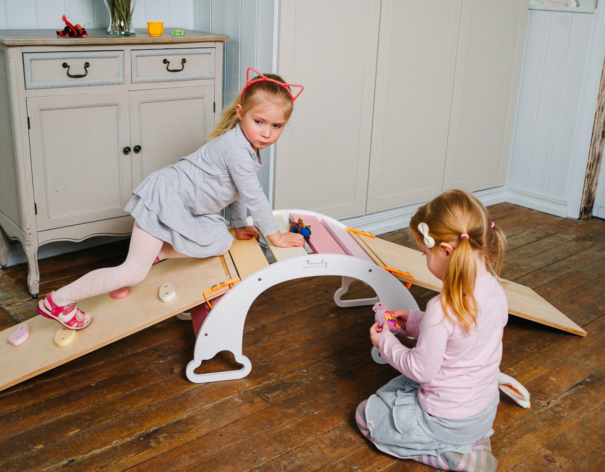 Rampe/rutschbrett The Sway Rainbow Ramp - Multicolor, Basics, Holz (42/78/6cm)