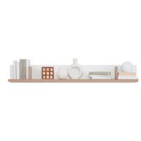 Wandboard Liverpool B: 144 cm Holzdekor Weiß - Eichefarben, MODERN, Holzwerkstoff (144/20/22cm)