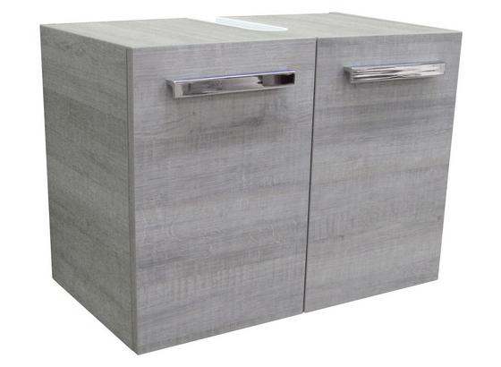 Fackelmann Beckenunterschrank A-vero - Eichefarben, MODERN, Holzwerkstoff (62,5/46/35cm) - Fackelmann Fackelmann Beckenunterschrank A-vero - Eichefarben, MODERN, Holzwerkstoff (62,5/46/35cm) - Fackelmann