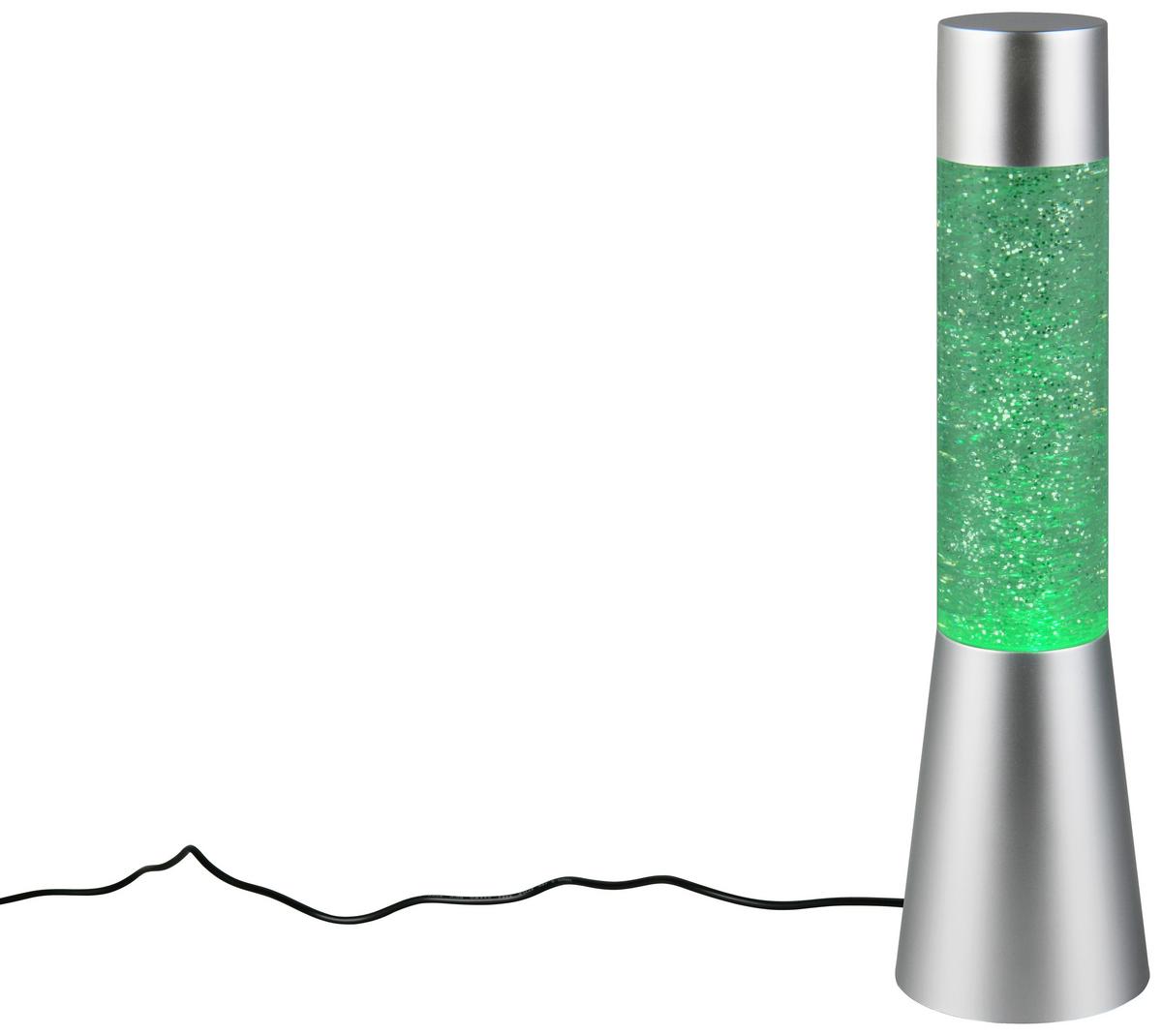 LED-Dekoleuchte inkl. Rgb - Silberfarben, Basics, Kunststoff/Metall (9/33cm) - Luca Bessoni