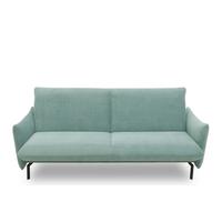 Schlafsofa Mintgrün B: 234 Cm - Schwarz/Mintgrün, Design, Textil (234/102/95cm) - MID.YOU