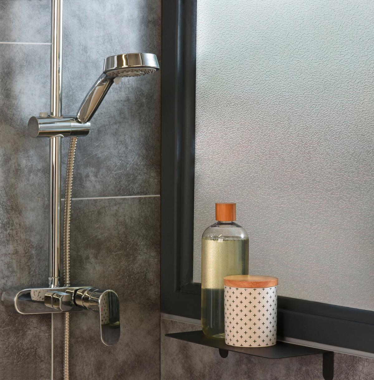 Fensterfolie Statisch Haftend Sand-Design 150x45 cm - Sandfarben, KONVENTIONELL, Kunststoff (45/150cm)