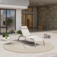 Gartenbeistelltisch Stella - Grün, MODERN, Metall (46/52/46cm) - Luca Bessoni