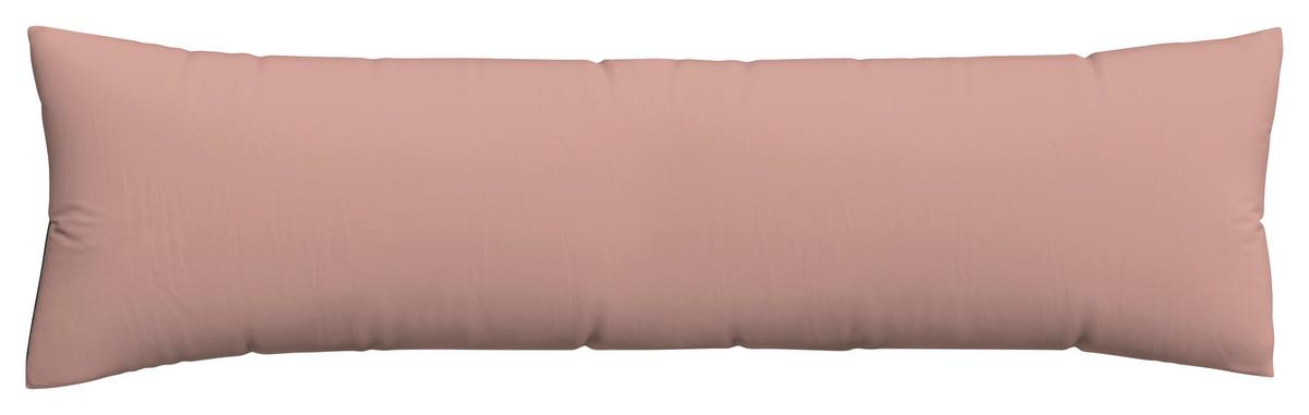 Seitenschläferkissenbezug Altrosa - Altrosa, Basics, Textil (40/140cm) - Schlafgut
