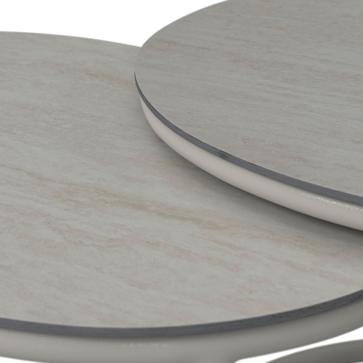 TERASOVÁ SEDACIA SÚPRAVA ALVINA - krémová, Modern, kov/textil (259/74/199cm) - Bessagi Garden