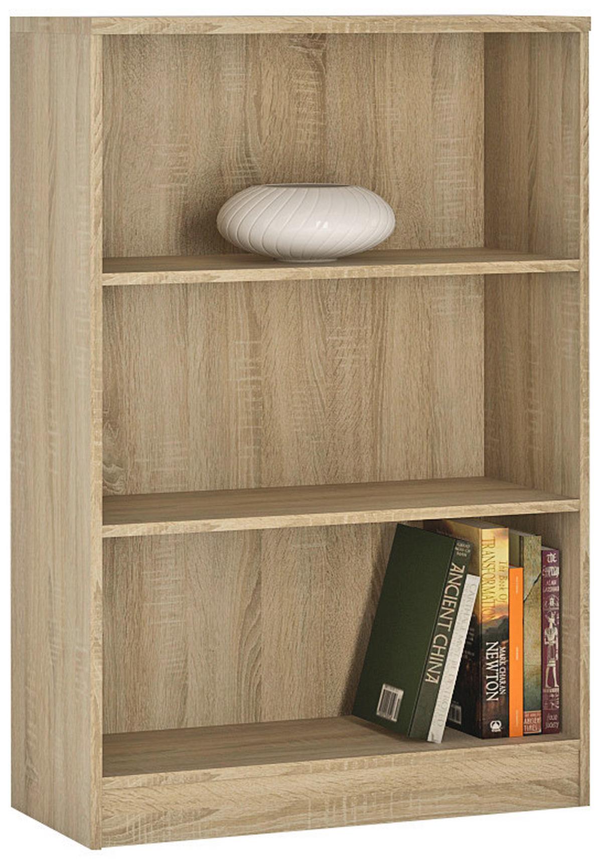 Regal 4-you B 74 Cm, Eiche Dekor - Sonoma Eiche, MODERN, Holz (74/111,5/35,2cm)