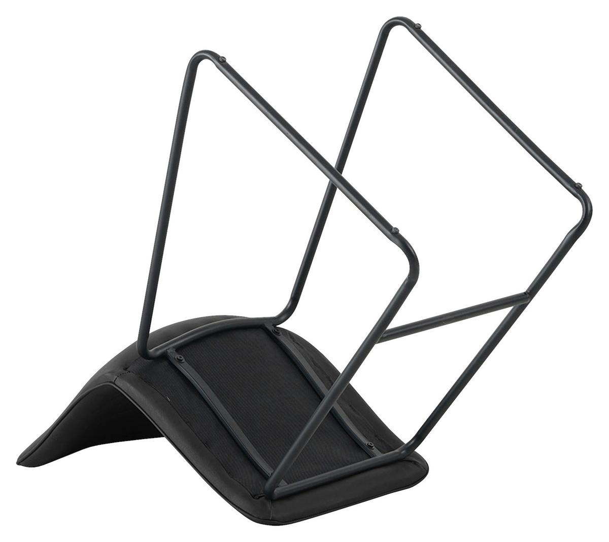 Barhocker-set Milan - Schwarz, KONVENTIONELL, Kunststoff/Textil (49/98/54,5cm) - MID.YOU