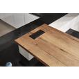Einbauküche Luxor - Schwarz/Grau, MODERN, Holzwerkstoff - Vertico