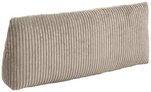 Rückenkissen Lenata 60x25 Cm Cord Taupe - Taupe, Design, Textil (60/25/12cm) - Max Winzer