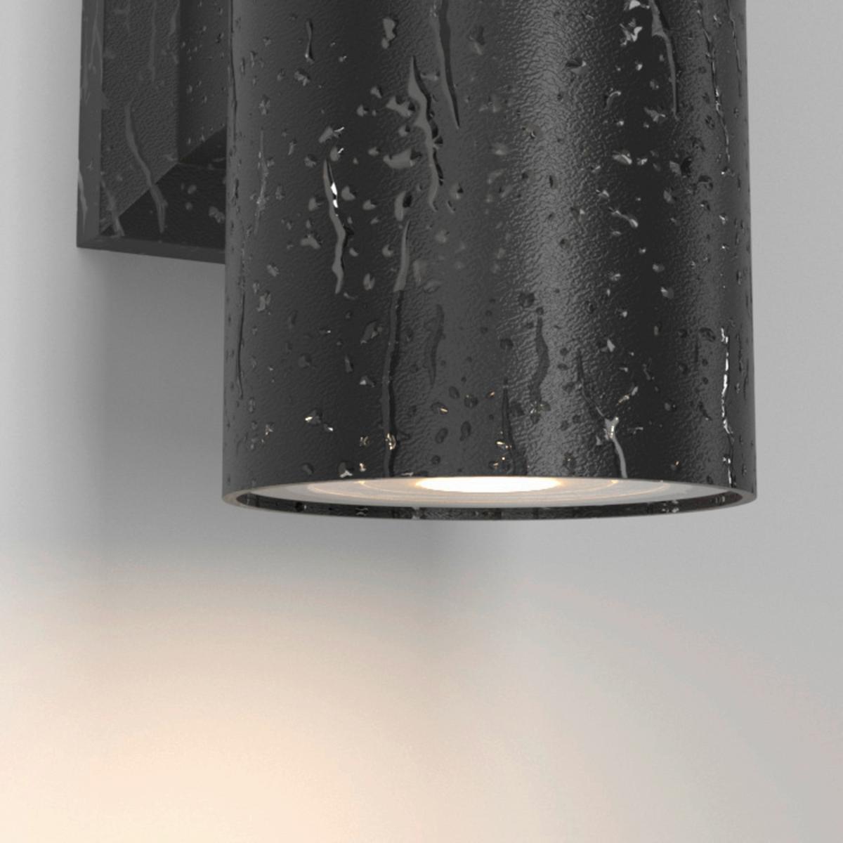 Wandleuchte Bowery - Schwarz, Basics, Glas/Metall (6,4/18/11,5cm) - MAYTONI