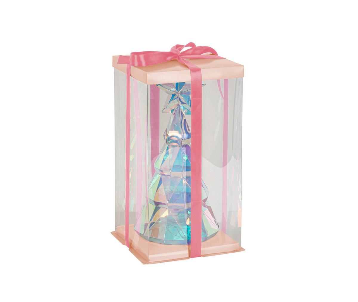 Led-dekoleuchte Sandro - Transparent, MODERN, Kunststoff (19/38cm) - Luca Bessoni