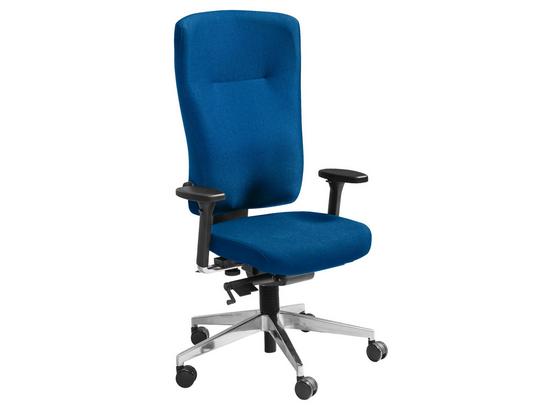 Drehstuhl B: 70 cm Blau - Blau/Alufarben, MODERN, Kunststoff/Textil (70/128/70cm) - Livetastic Drehstuhl B: 70 cm Blau - Blau/Alufarben, MODERN, Kunststoff/Textil (70/128/70cm) - Livetastic