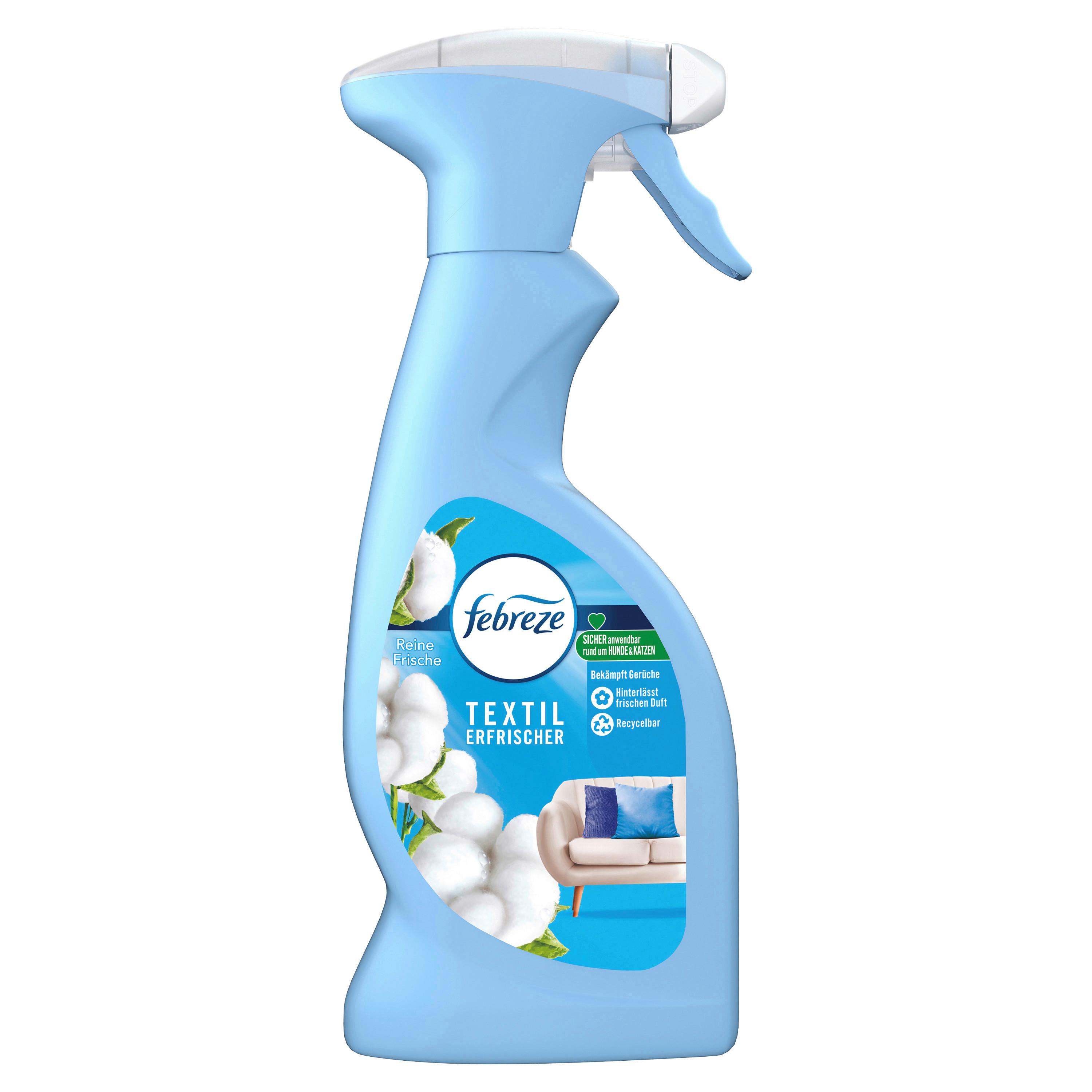 Textilerfrischer Febreze Reine Frische - Hellblau, KONVENTIONELL, Kunststoff (9,6/24/4,6cm) - Febreze