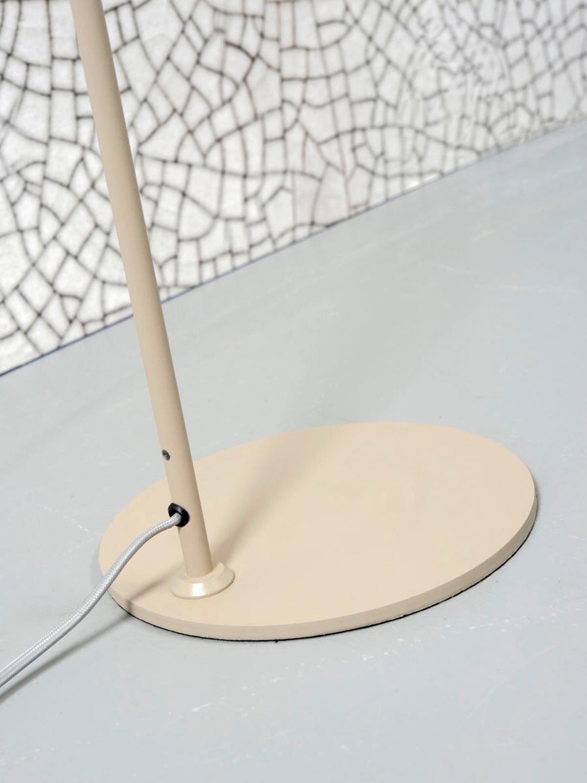 Stehlampe Montreux Sandfarben Mit Flexarm - Sandfarben, Basics, Metall (22/134/0,8cm) - It's about Romi