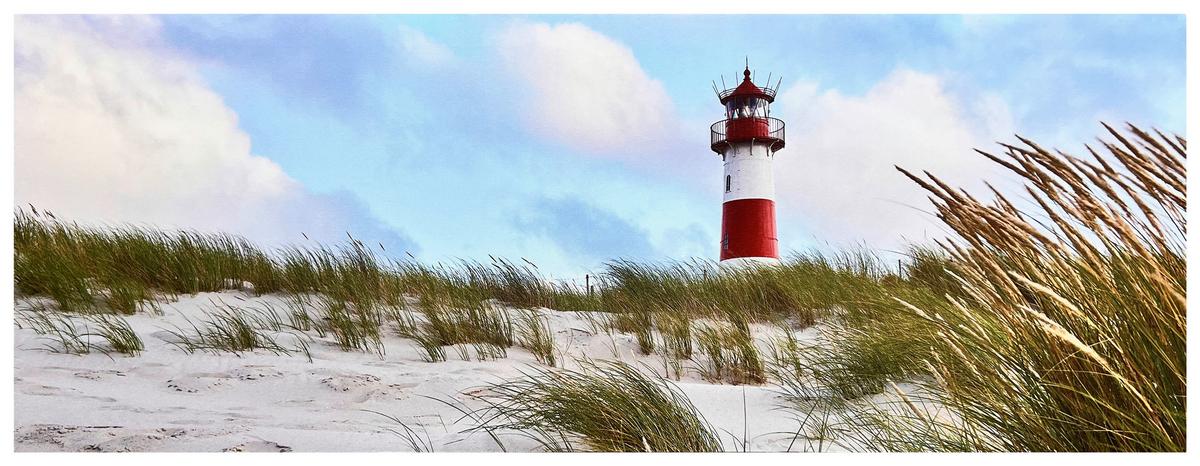 Leinwandbild Gregor - Multicolor/Naturfarben, KONVENTIONELL, Holz/Textil (80/30/1,8cm) - Luca Bessoni