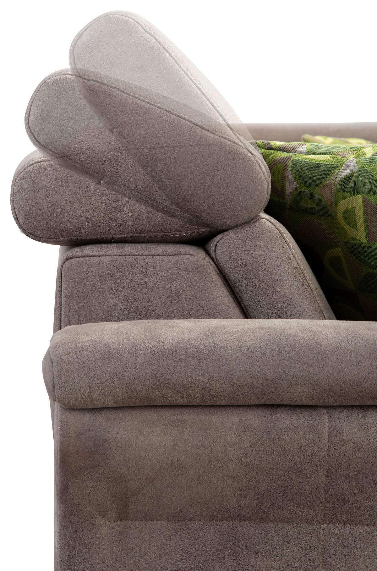 Ecksofa Arngast braun 245x194 cm - Eichefarben/Beige, KONVENTIONELL, Textil (245/194cm) - Sit & More