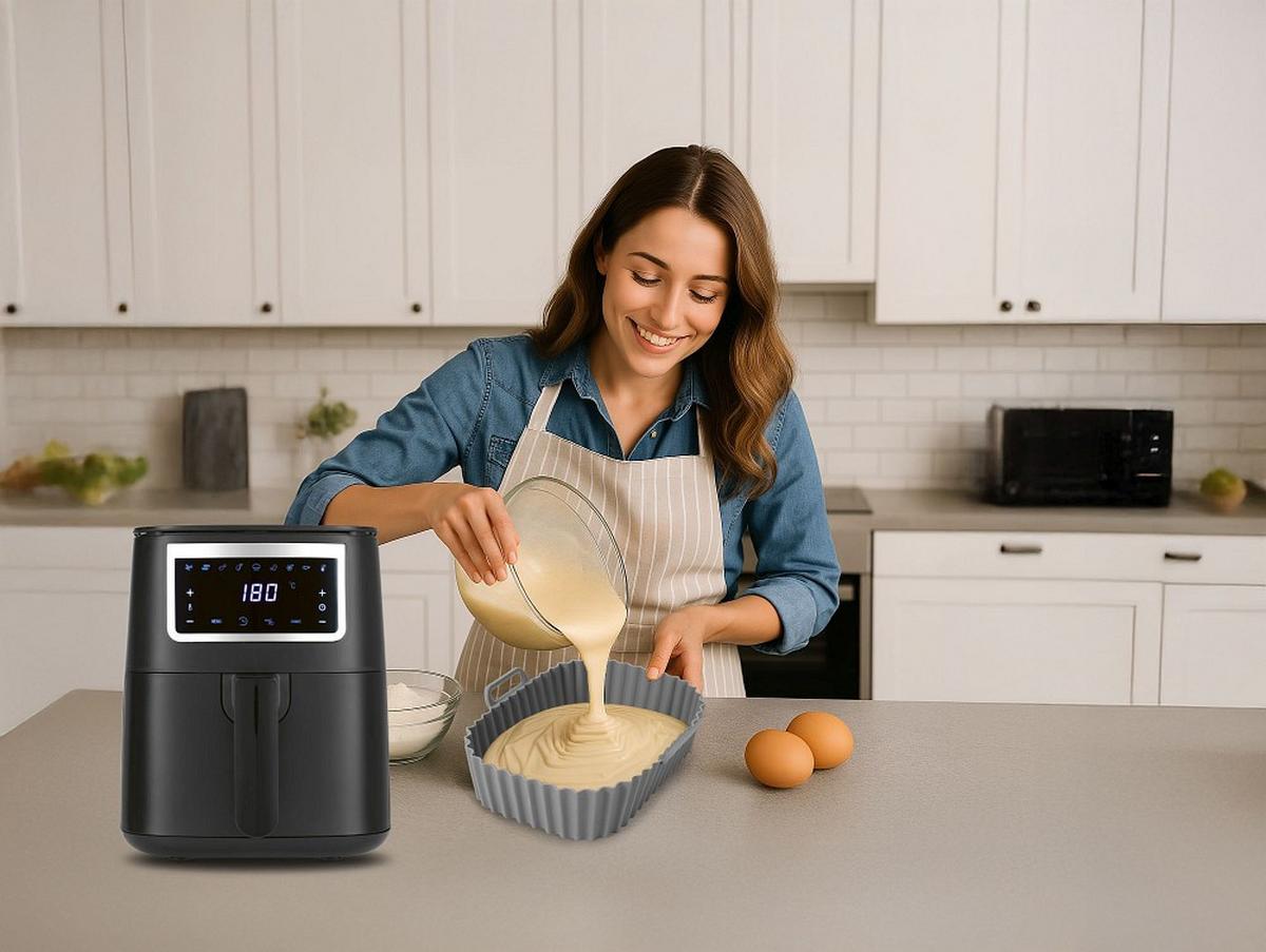 BACKFORMENSET KITCHBO - Schwarz/Grau, Basics, Kunststoff (20,2/15,9/6,3cm)