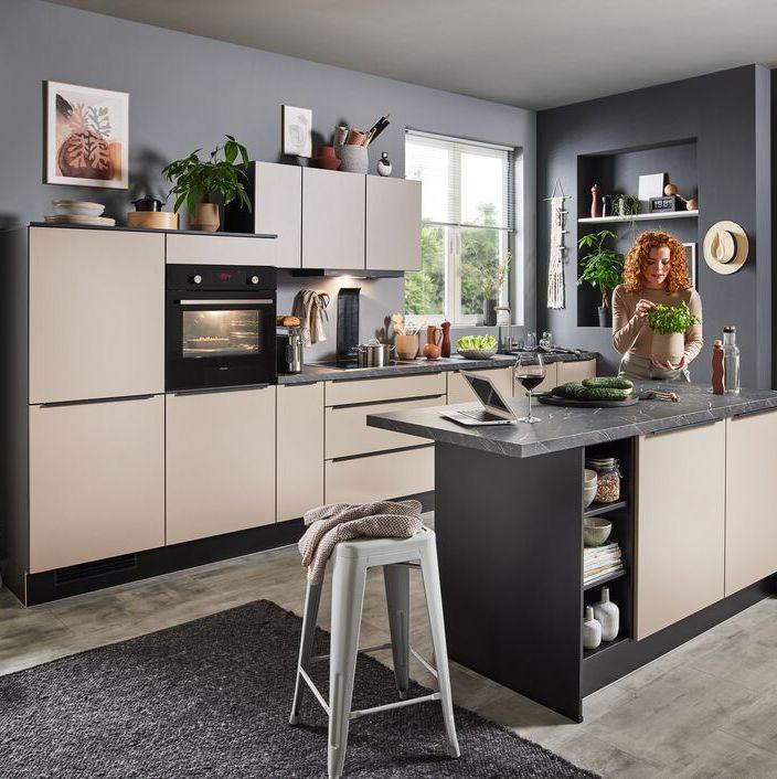 Frontfarbe Ip1200 Cappuccino - Cappuccino, MODERN, Holzwerkstoff - Impuls