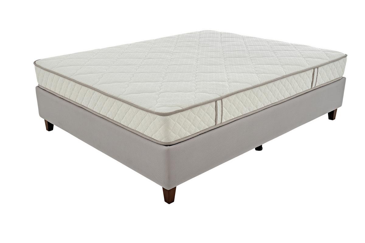Taschenfederkernmatratze Penta 140x200 cm H3, H: 19 cm - Weiß, Basics, Textil (140/200cm) - Yatas