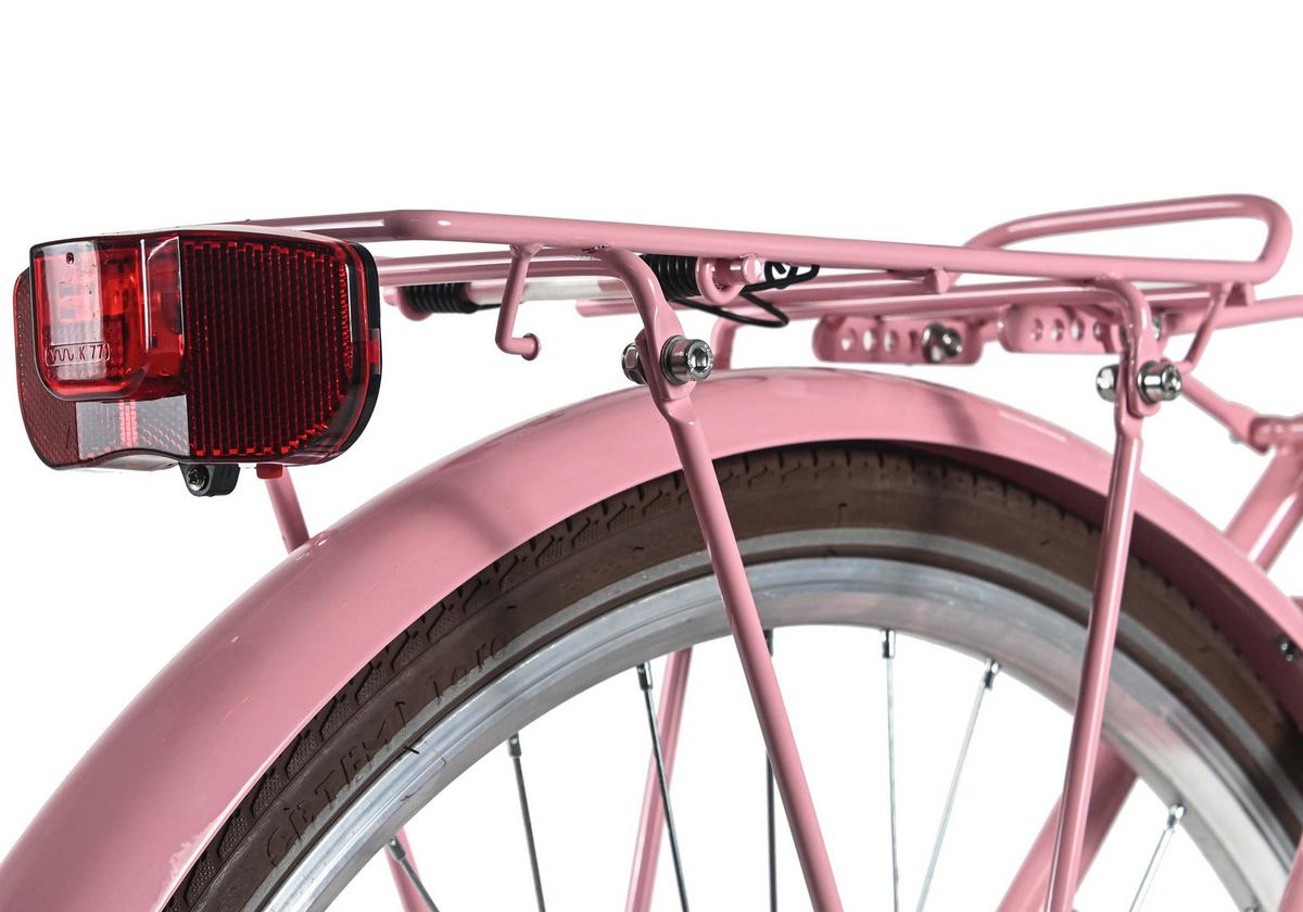 Damenrad Rosa - Pink, LIFESTYLE, Metall (25/140/60cm)