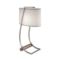 Tischleuchte Fe-Lex-Tl-Bs - Silberfarben, KONVENTIONELL, Metall (62.2/21.9/35.6cm) - Elstead Lighting