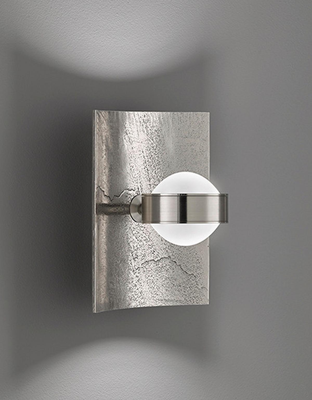 LED-Wandleuchte 30285 Bondy - Nickelfarben, Design, Metall (21/16/16,5cm) - Fischer & Honsel