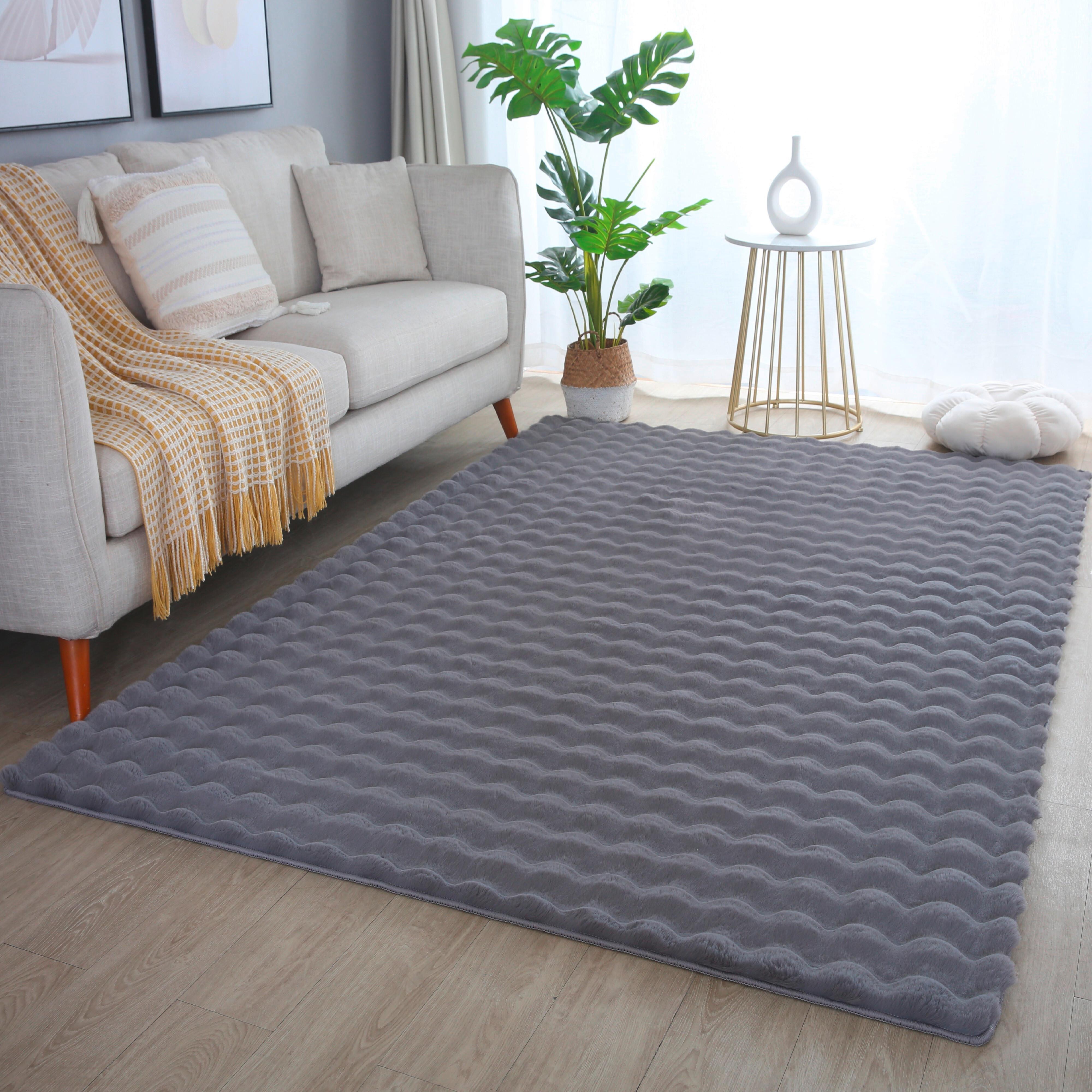 Hochflorteppich, Grau,f: 25mm Ambiance - Grau, Basics, Textil (80/250cm)