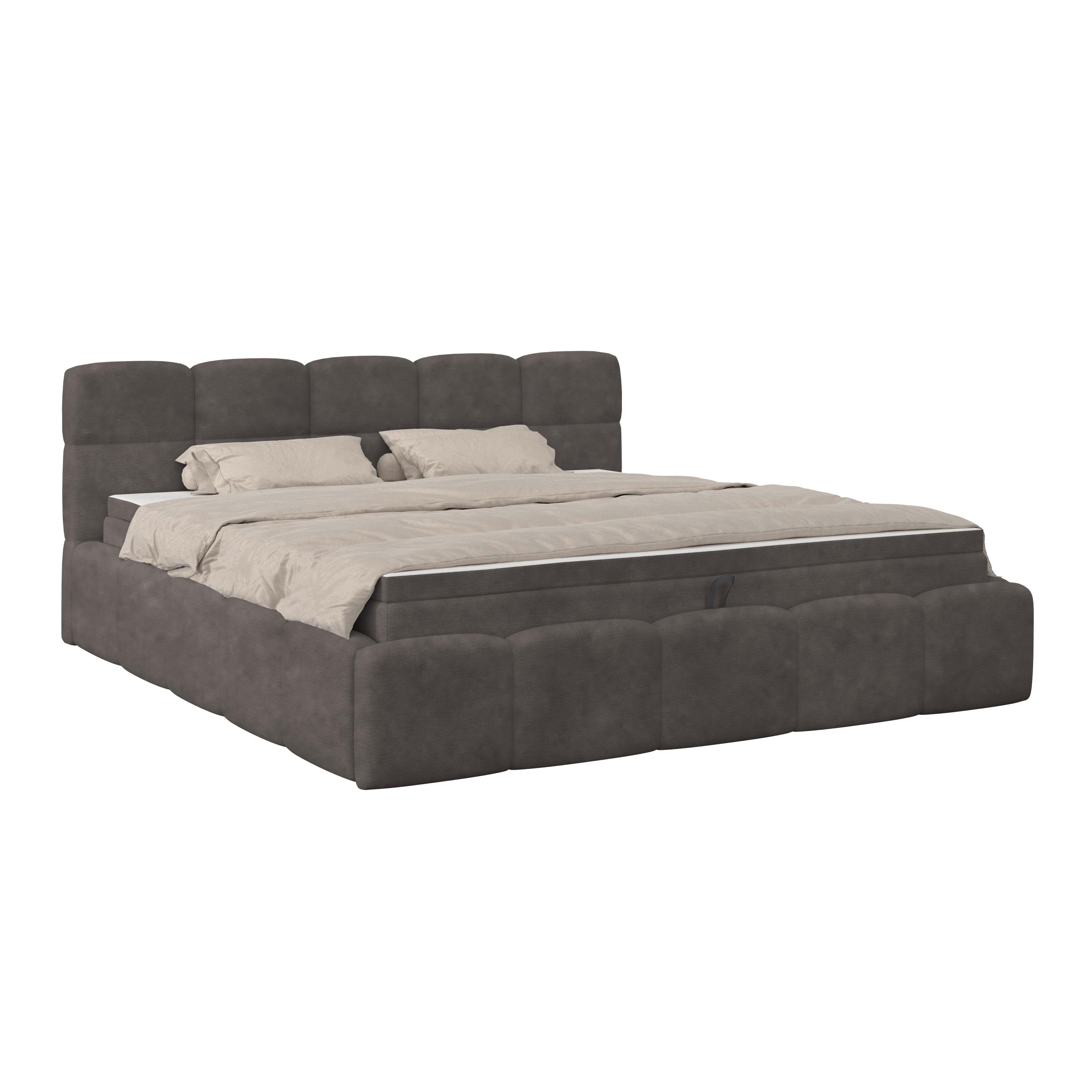 Polsterbett Noe Anthrazit 160x200 Cm