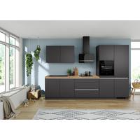 Küchenleerblock Ip3150 - Eichefarben/Graphitfarben, Design, Holzwerkstoff (340cm) - Impuls