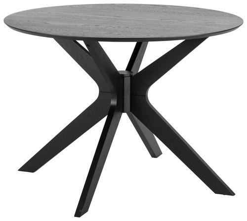 Jedálenský stôl DUNCAN čierna 100 cm - čierna, Trend, drevo (105/75cm) - Livetastic