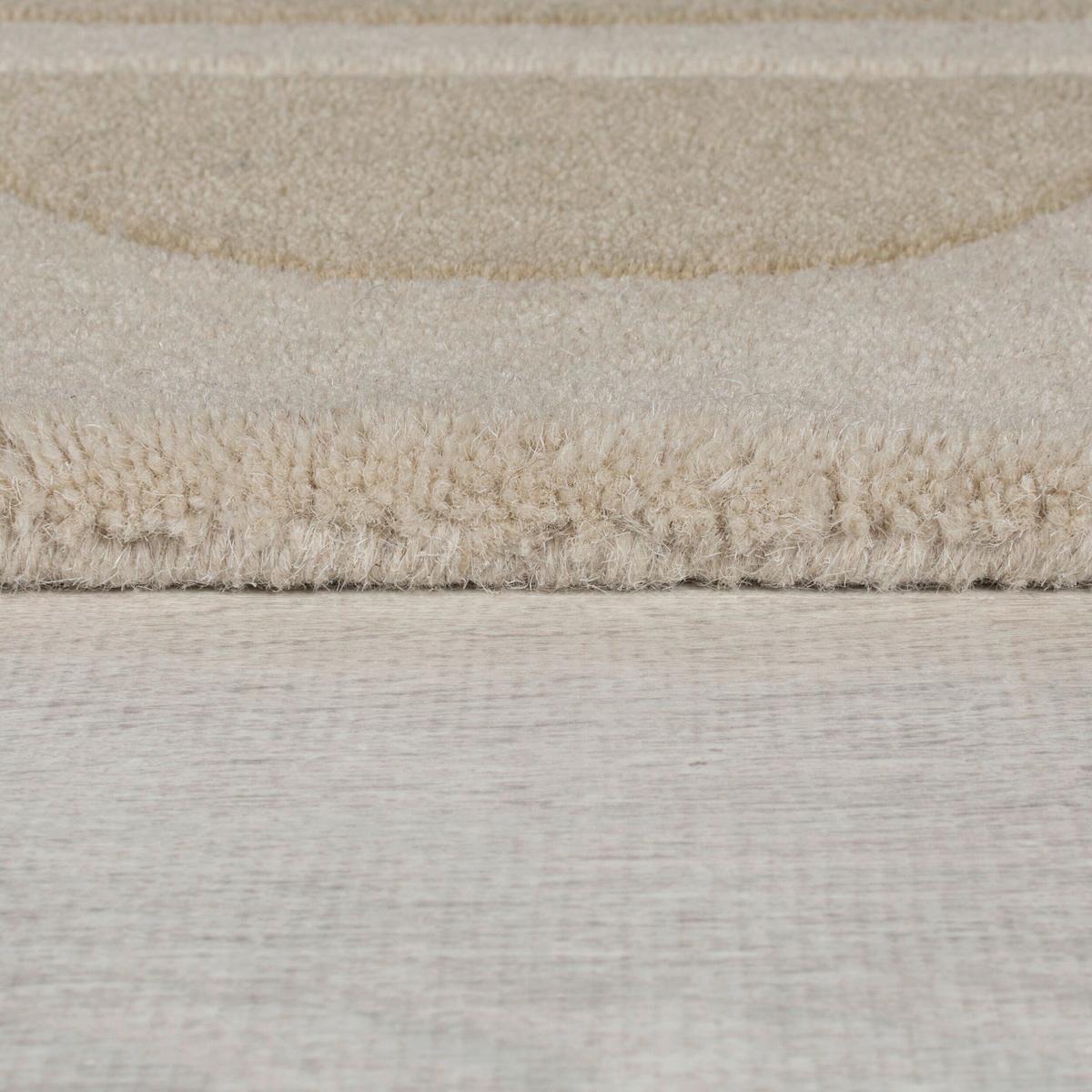 Wollteppich 503119373481 - Beige, Basics, Textil (120/170cm)
