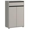 Unterschrank Gw-Lemont Steingrau - Schwarz/Grau, MODERN, Holzwerkstoff (63/98/34cm) - Germania