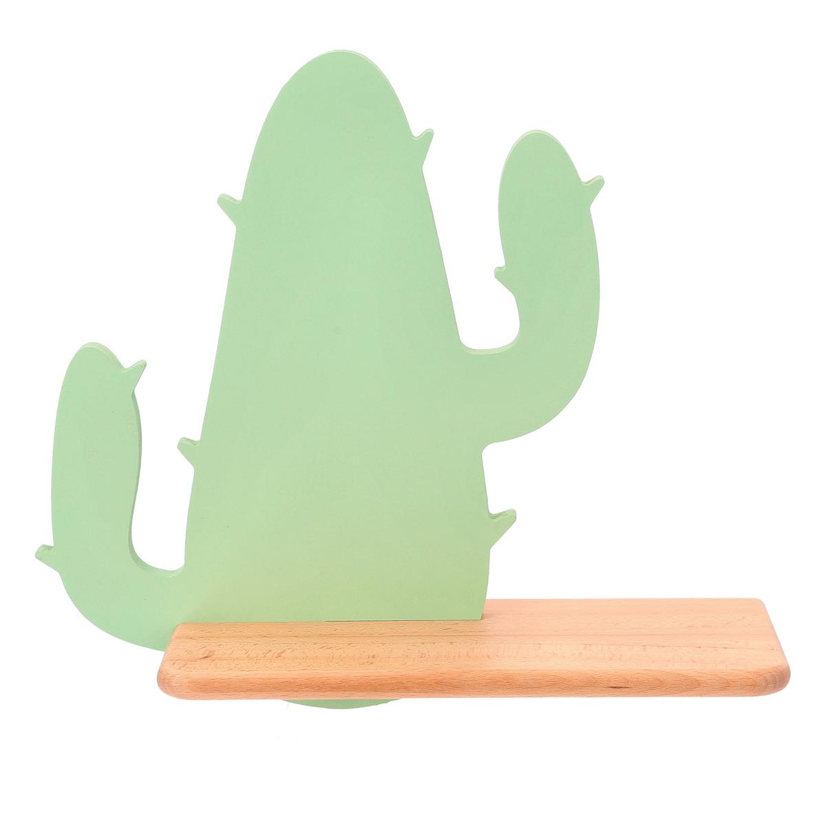 Kinderwandleuchte 21-00927 Cactus 2 - Grün, Basics, Holz/Holzwerkstoff (33/12/29.5cm)