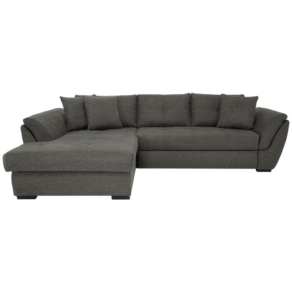 Ecksofa Mit Schlaffunktion + Bettkasten Berisso Webstoff