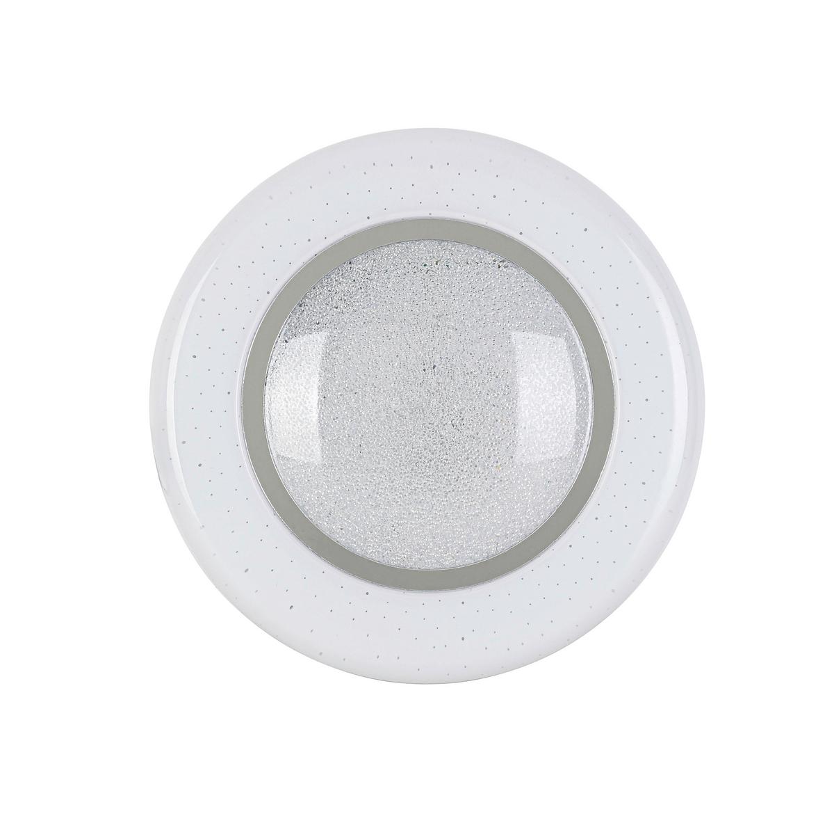 Led-deckenleuchte Elma - Chromfarben/Weiß, MODERN, Kunststoff/Metall (26/5,5cm) - Luca Bessoni