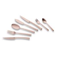 Besteckset 42-Teilig Avelino für 6 Personen - Bronzefarben, Trend, Metall (22cm) - Echtwerk