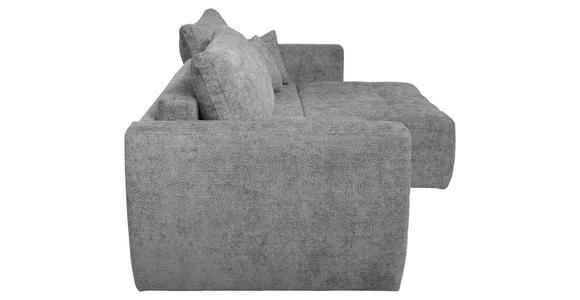 Schlafsofa Bali - Schwarz/Grau, MODERN, Holz/Textil (245/74-90/104cm) - Luca Bessoni