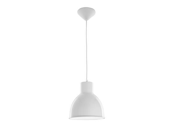 Závesná Lampa Nessaja - biela, Moderný, kov (21,5/130cm) - Modern Living Závesná Lampa Nessaja - biela, Moderný, kov (21,5/130cm) - Modern Living