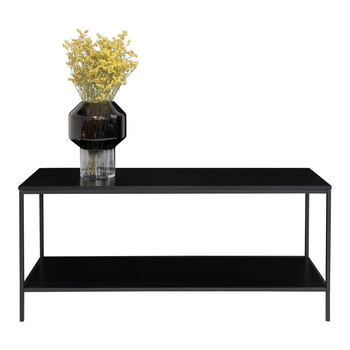 TV-Element Vita Schwarz B: 100cm - Schwarz, Design, Holzwerkstoff (100/45/36cm) - MID.YOU