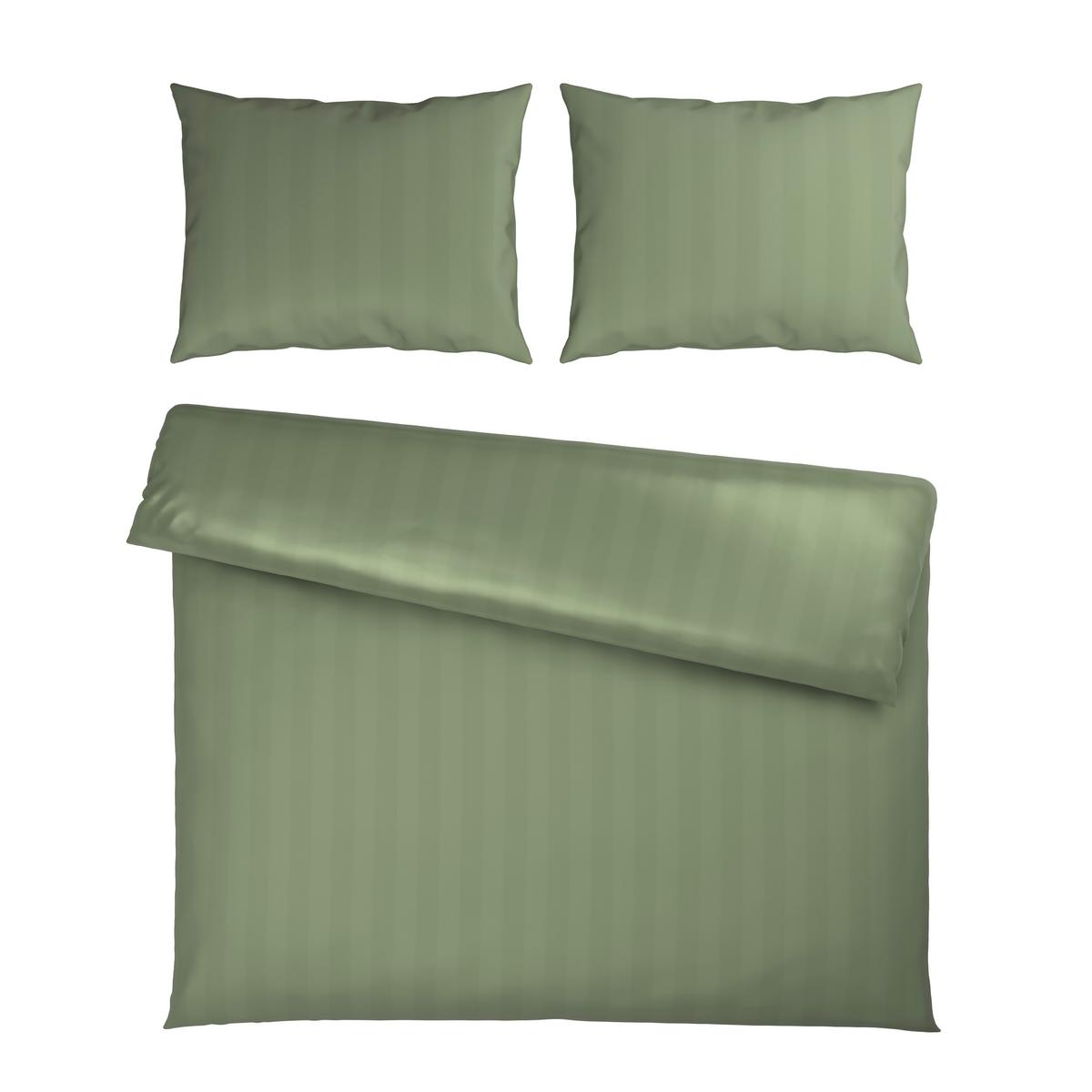 POVLEČENÍ XENIA STREIF XXL - světle zelená, Moderní, textil (200/220cm) - Premium Living