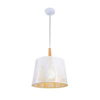 Pendelleuchte Lantern - Weiß, Trend, Holz/Metall (35/40cm) - MAYTONI