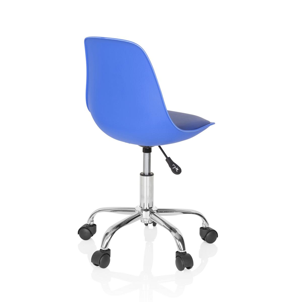 Jugenddrehstuhl Fancy II Blau - Blau, Basics, Kunststoff (40/72-82/44cm) - MID.YOU