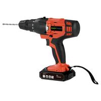 Akkuschrauber Easy Maxx 20 V, 0-550 U/Min, Rot/Schwarz - Rot/Schwarz, Basics, Kunststoff/Metall (31/11,5/41,5cm)