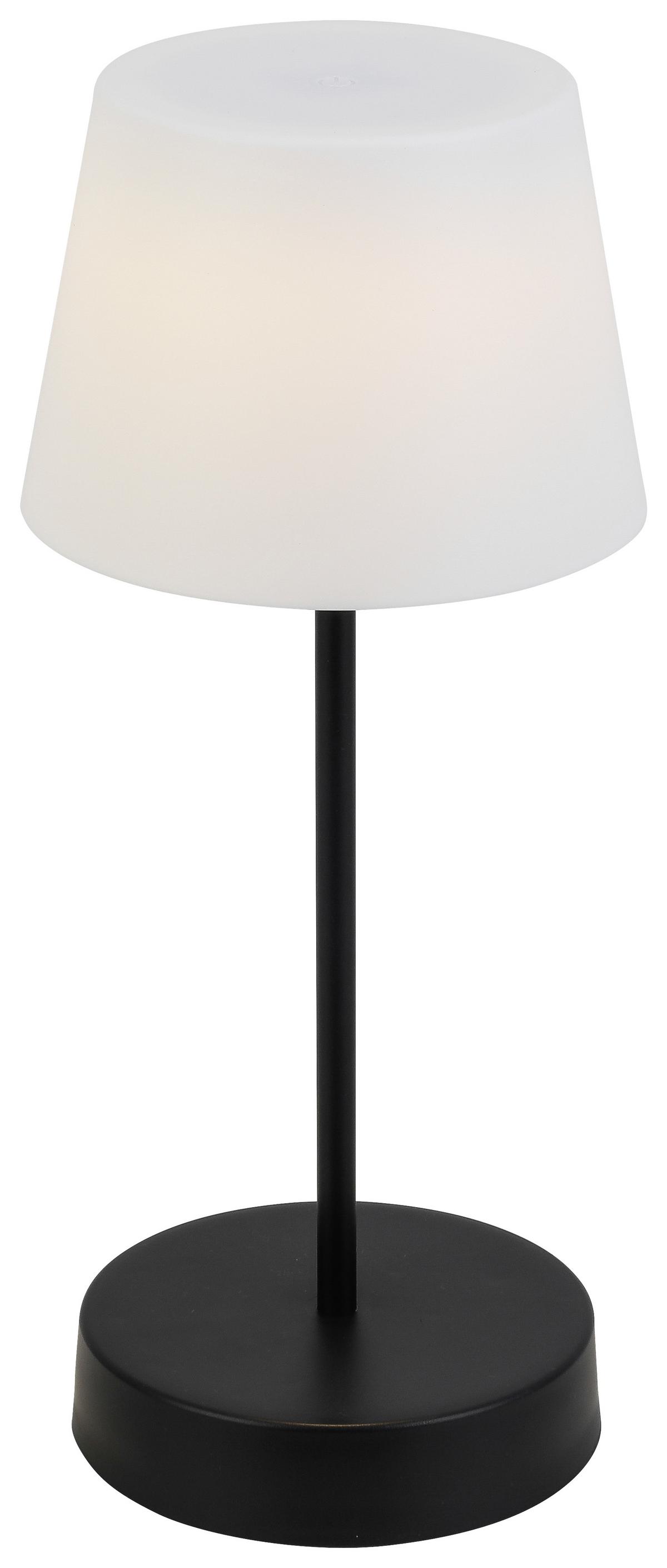 Led Asztali Lámpa Frodo - fekete/fehér, Modern, műanyag (15/33,5cm) - Luca Bessoni